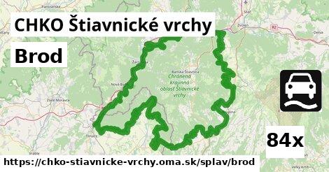 Brod, CHKO Štiavnické vrchy