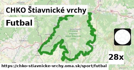 Futbal, CHKO Štiavnické vrchy