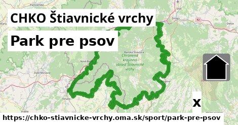 Park pre psov, CHKO Štiavnické vrchy