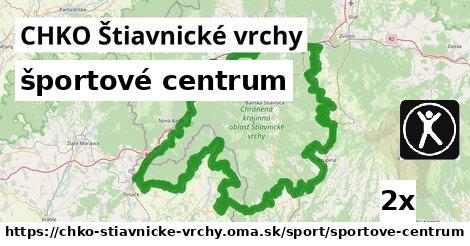 športové centrum, CHKO Štiavnické vrchy