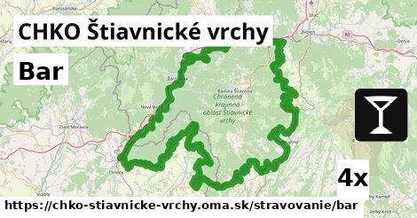 Bar, CHKO Štiavnické vrchy