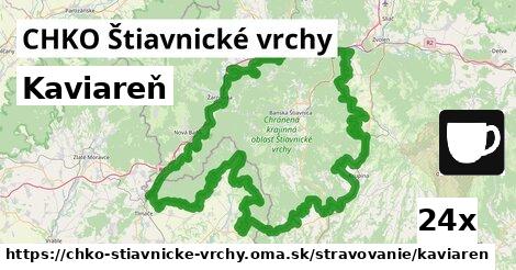 Kaviareň, CHKO Štiavnické vrchy