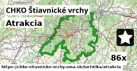 atrakcia v CHKO Štiavnické vrchy