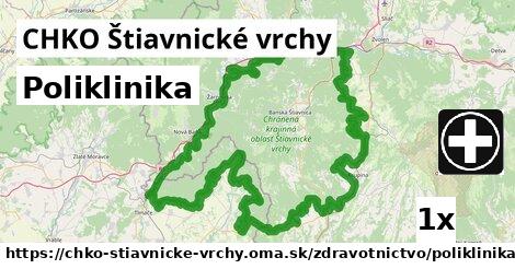 poliklinika v CHKO Štiavnické vrchy