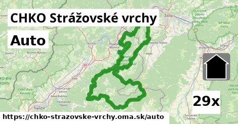 auto v CHKO Strážovské vrchy