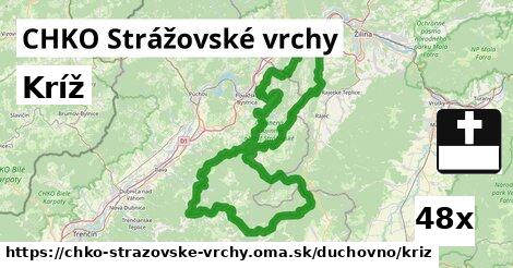 Kríž, CHKO Strážovské vrchy