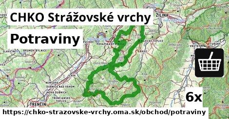 Potraviny, CHKO Strážovské vrchy