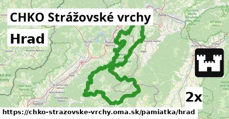 Hrad, CHKO Strážovské vrchy