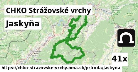 Jaskyňa, CHKO Strážovské vrchy