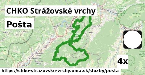 Pošta, CHKO Strážovské vrchy