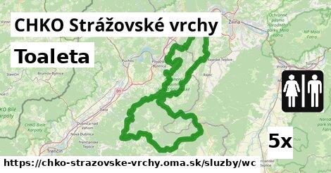 Toaleta, CHKO Strážovské vrchy