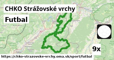 Futbal, CHKO Strážovské vrchy