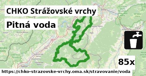 Pitná voda, CHKO Strážovské vrchy