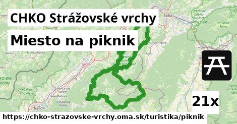 Miesto na piknik, CHKO Strážovské vrchy