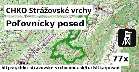 Poľovnícky posed, CHKO Strážovské vrchy