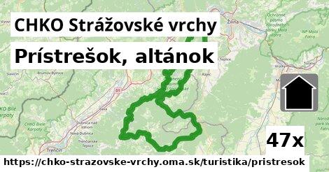 Prístrešok, altánok, CHKO Strážovské vrchy