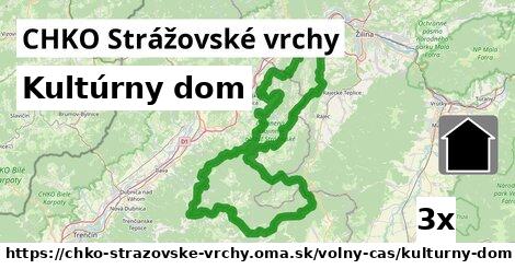 Kultúrny dom, CHKO Strážovské vrchy