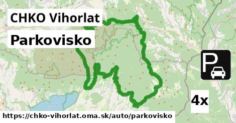 Parkovisko, CHKO Vihorlat