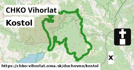 Kostol, CHKO Vihorlat