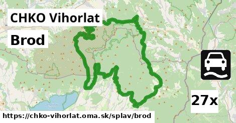 brod v CHKO Vihorlat