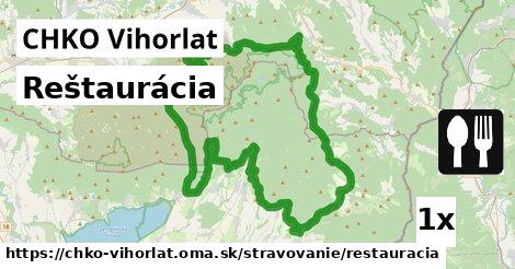 Reštaurácia, CHKO Vihorlat