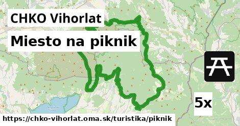 Miesto na piknik, CHKO Vihorlat