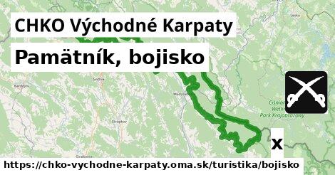 Pamätník, bojisko, CHKO Východné Karpaty