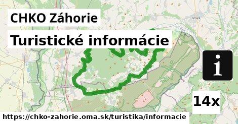 Turistické informácie, CHKO Záhorie