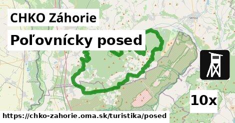 Poľovnícky posed, CHKO Záhorie