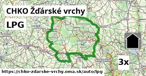 LPG, CHKO Žďárské vrchy