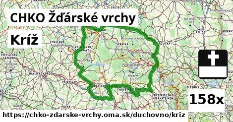 Kríž, CHKO Žďárské vrchy