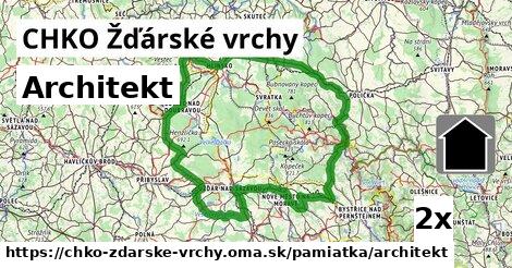 Architekt, CHKO Žďárské vrchy