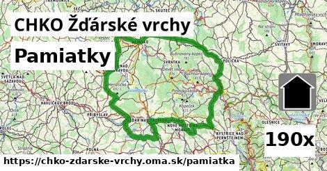 pamiatky v CHKO Žďárské vrchy