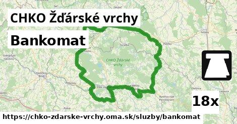 Bankomat, CHKO Žďárské vrchy