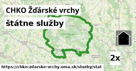 štátne služby, CHKO Žďárské vrchy