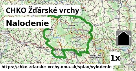 Nalodenie, CHKO Žďárské vrchy