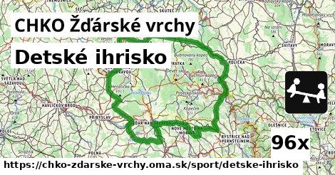 Detské ihrisko, CHKO Žďárské vrchy