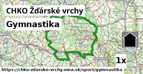 Gymnastika, CHKO Žďárské vrchy