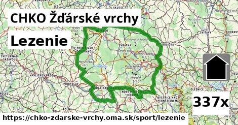 Lezenie, CHKO Žďárské vrchy