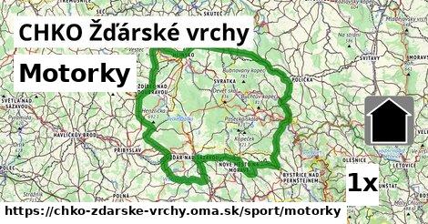 Motorky, CHKO Žďárské vrchy