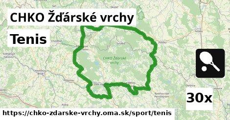 Tenis, CHKO Žďárské vrchy