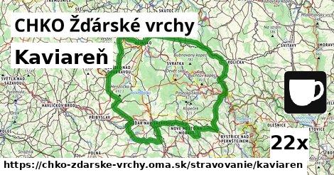 Kaviareň, CHKO Žďárské vrchy
