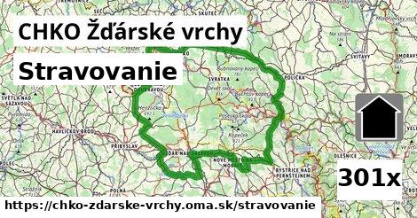 stravovanie v CHKO Žďárské vrchy