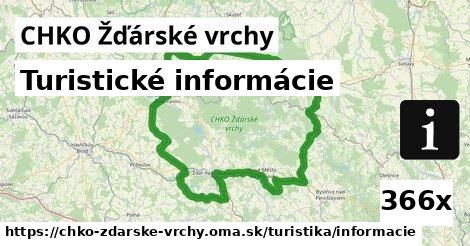 Turistické informácie, CHKO Žďárské vrchy