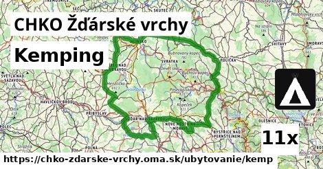 Kemping, CHKO Žďárské vrchy