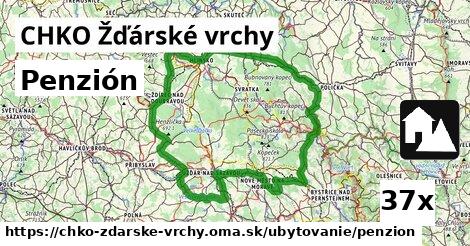 Penzión, CHKO Žďárské vrchy