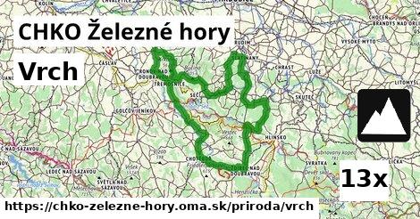 Vrch, CHKO Železné hory