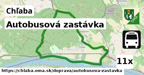 Autobusová zastávka, Chľaba