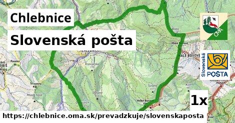 Slovenská pošta, Chlebnice