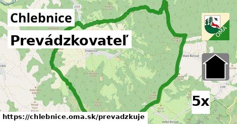 prevádzkovateľ v Chlebnice